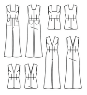 50% off applied at checkout! Sass Suit PDF Sewing Pattern